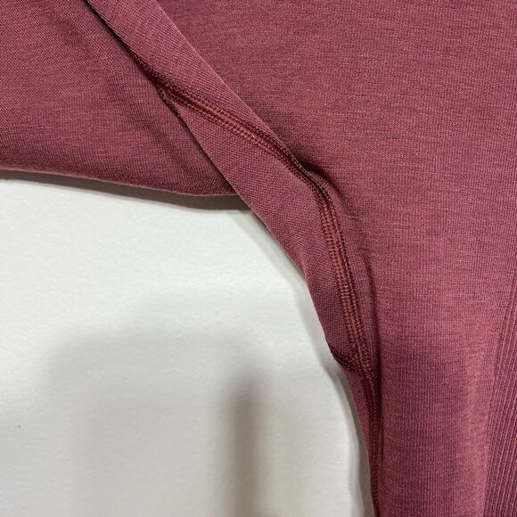 Lululemon Keep The Heat Leggings Base Layer Wool Blend Medium Mulled Wine - Picture 4 of 12